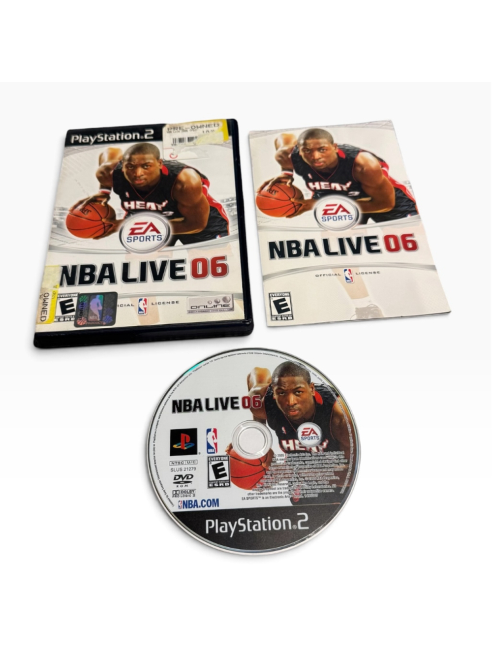 EA Sports NBA Live 06 PlayStation 2 Video Game Dwyane Wade Ps2 Cib Complete